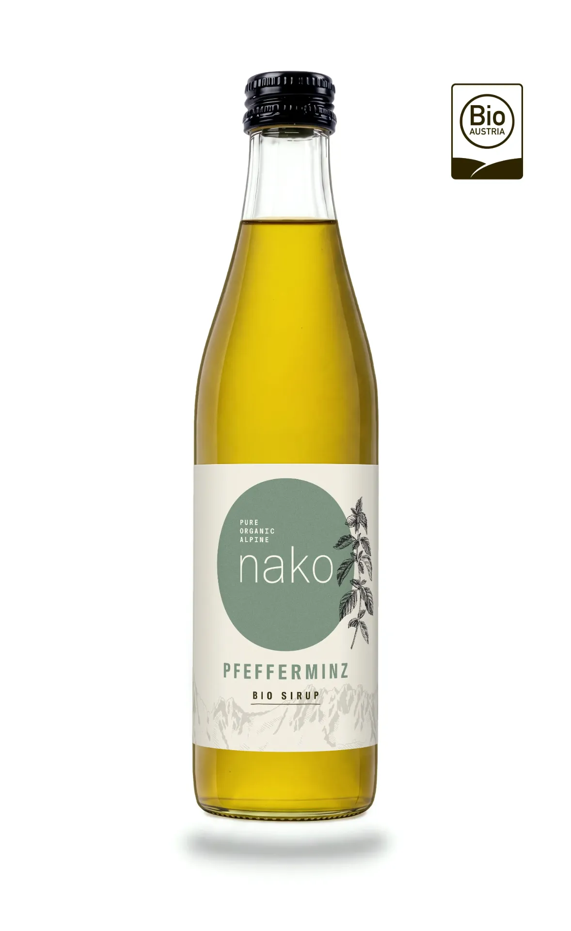 Pfefferminz Bio Sirup (200 ml · Einzelflasche)